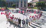 La fundación Médicos con Corazón realizó una ceremonia en la explanada de Centro Cívico