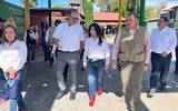 La alcaldesa de Mexicali, Norma Bustamante realizó un recorrido por las instalaciones junto al director, Geovany López Rodríguez