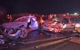 Aparatoso accidente sobre la carretera Estatal 2 la noche de este jueves
